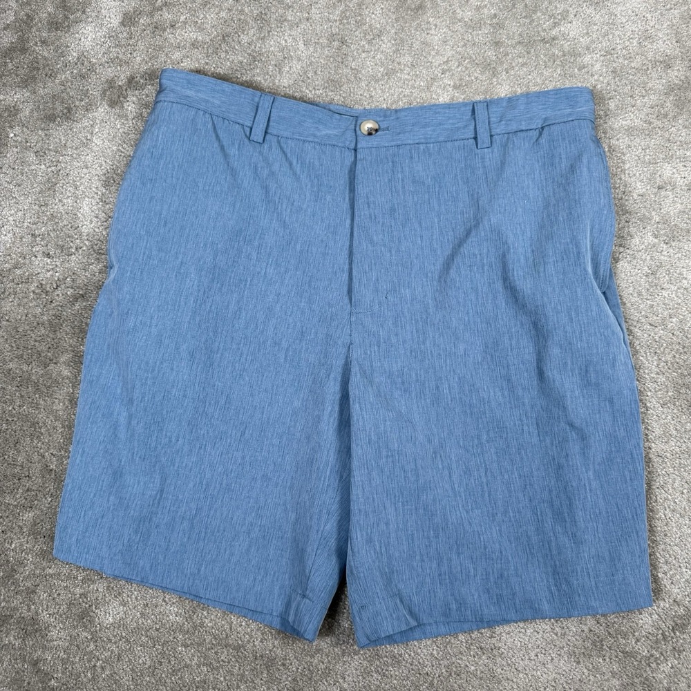 Tailorbyrd Collection Shorts‎ Mens 34 Blue Lightweight Performance Golf Casual